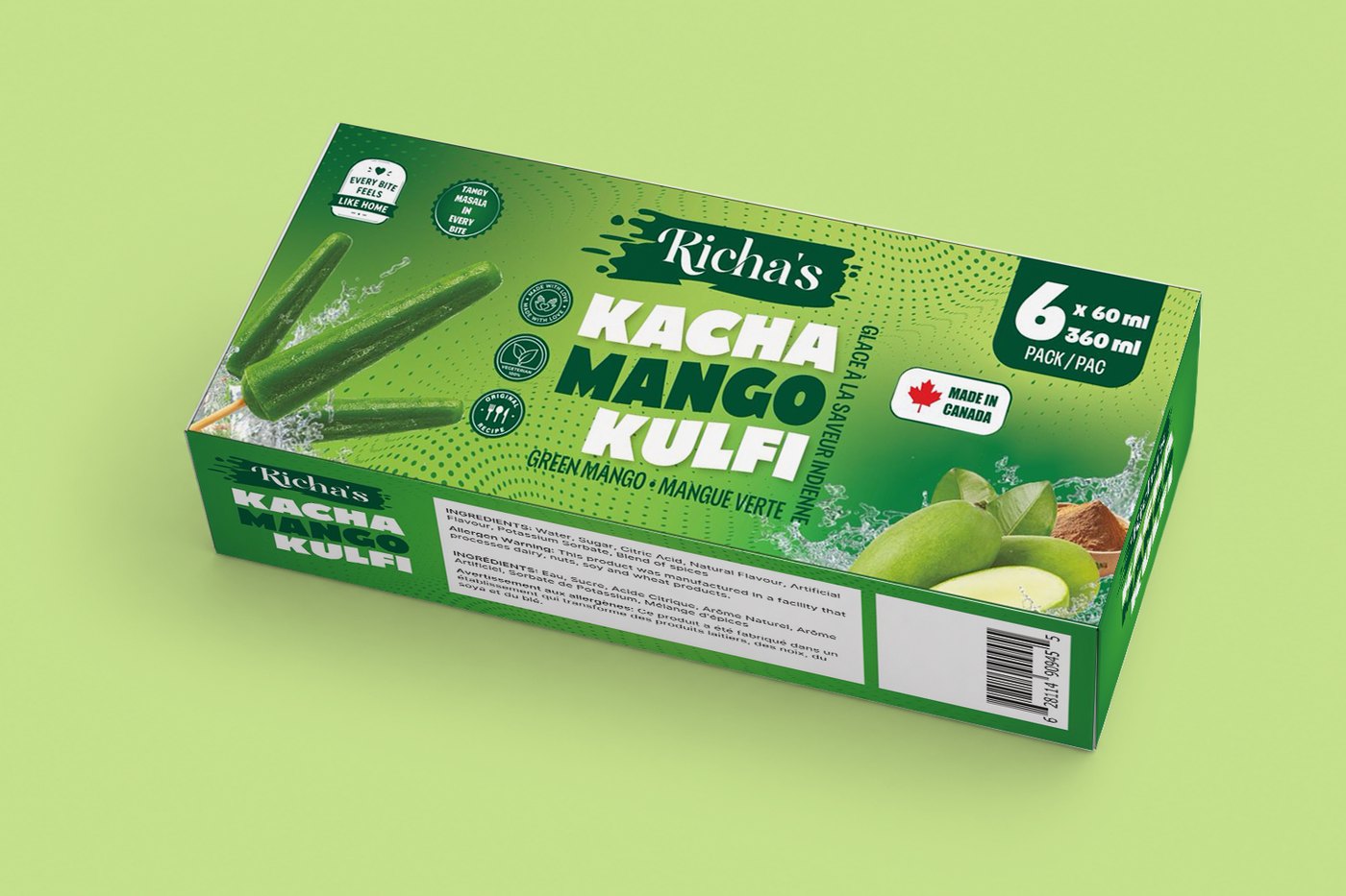 Kacha Mango Kulfi view 2