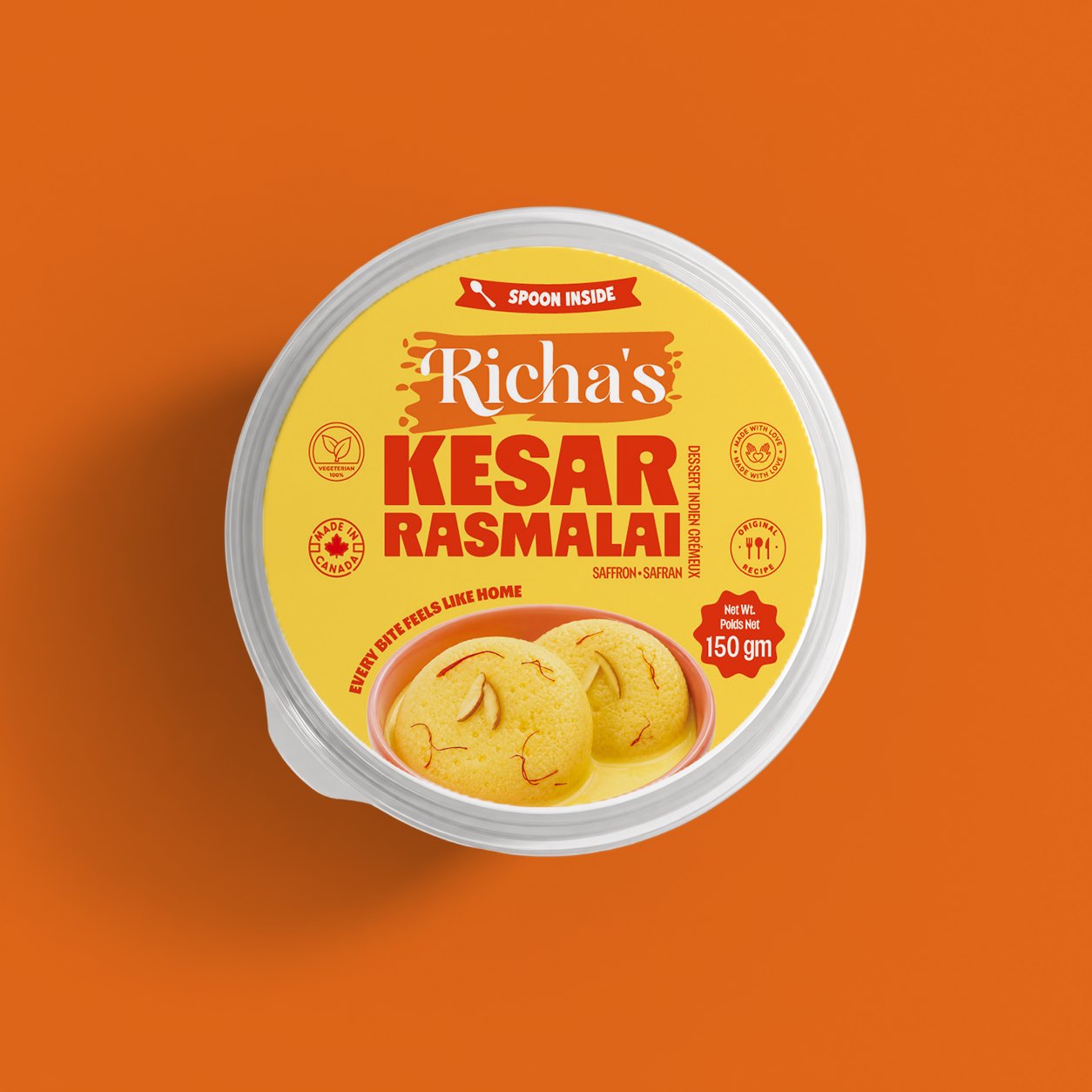 Richa's Kesar Rasmalai