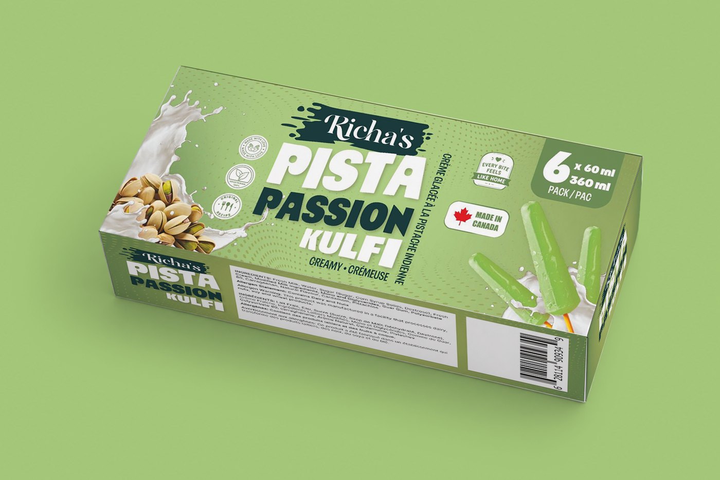 Pista Passion Kulfi view 2