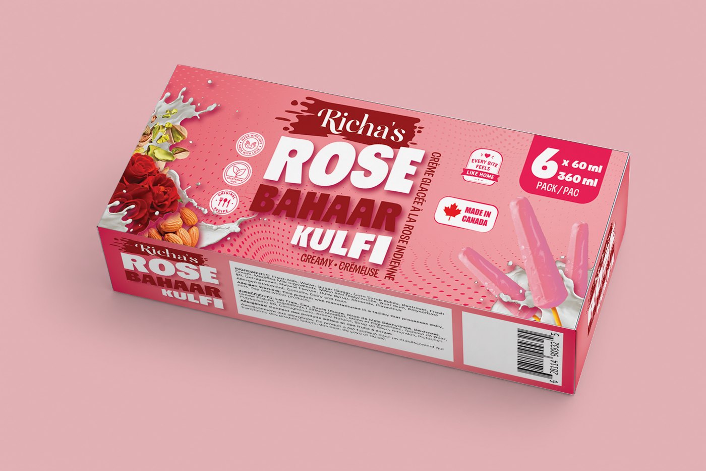 Rose Bahaar Kulfi view 2