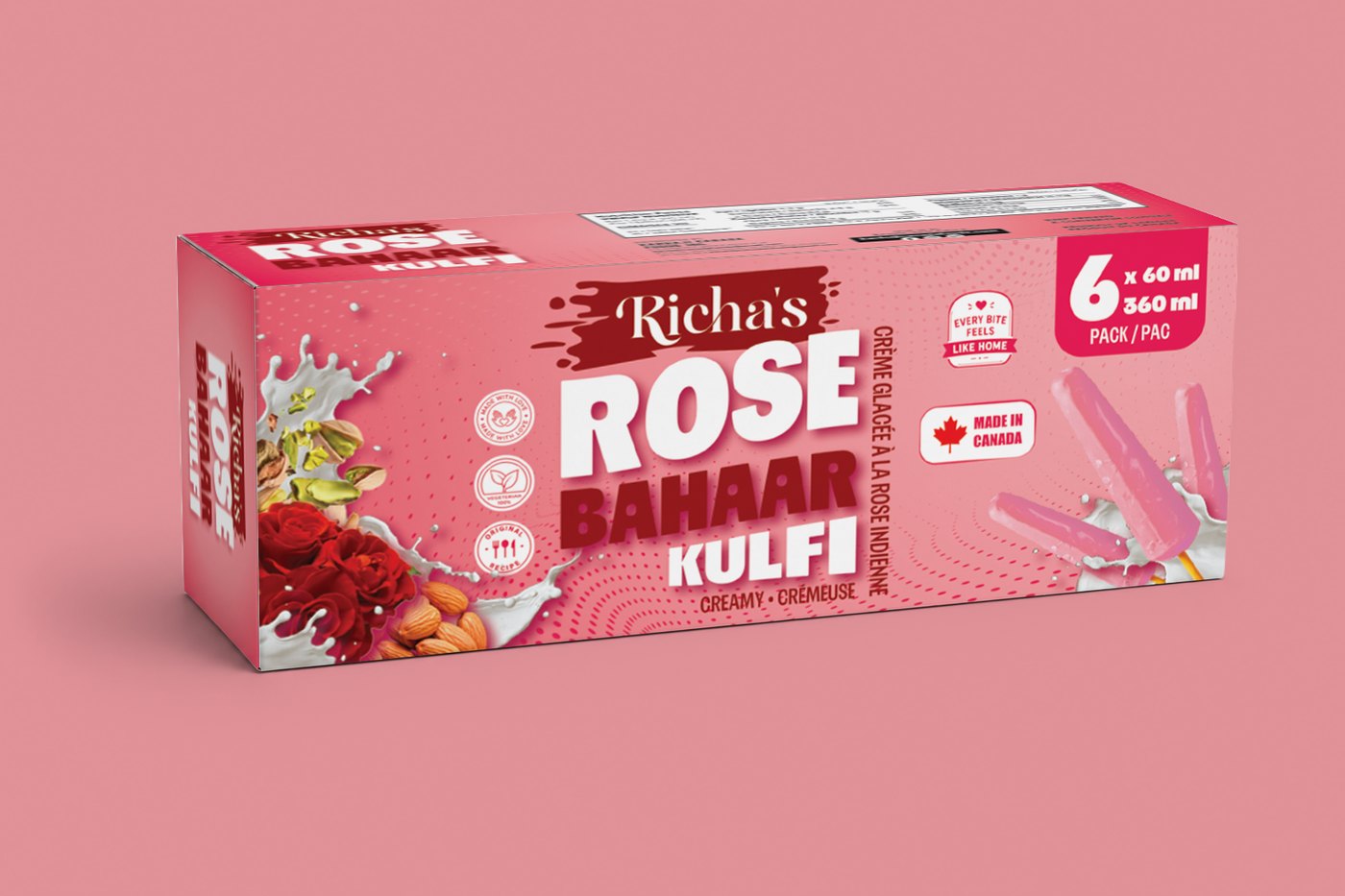 Rose Bahaar Kulfi